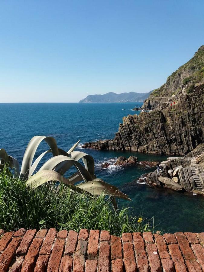 Ca'La Luna - In Centro Con Terrazza Apartman Riomaggiore Kültér fotó